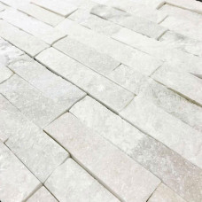 3D панели из белого кварцита