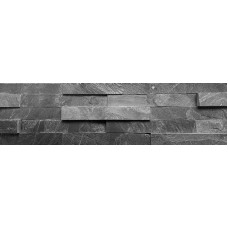 3D панели из черного сланца Классик