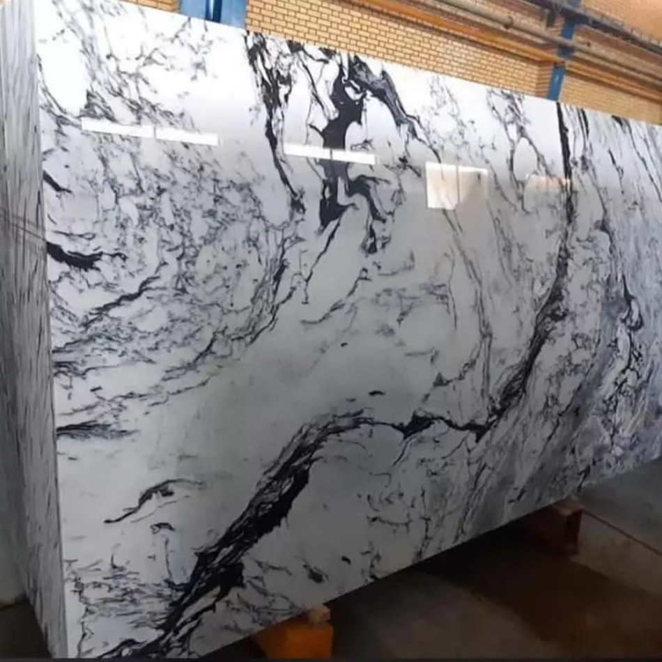 Мрамор Calacatta white